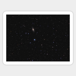 "Little Sombrero" galaxy (NGC 7814) in constellation Pegasus Sticker